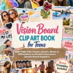 Book Image with positive affirmations for teens